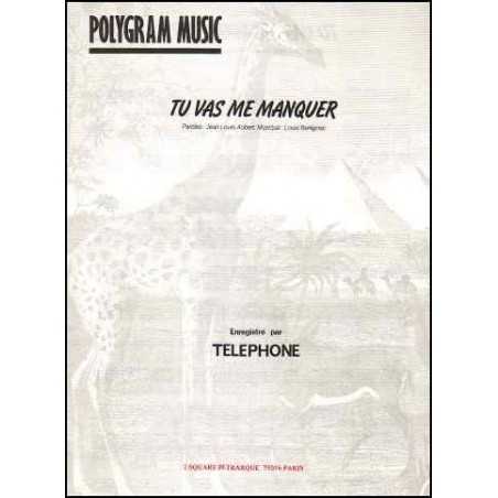 TU VAS ME MANQUER