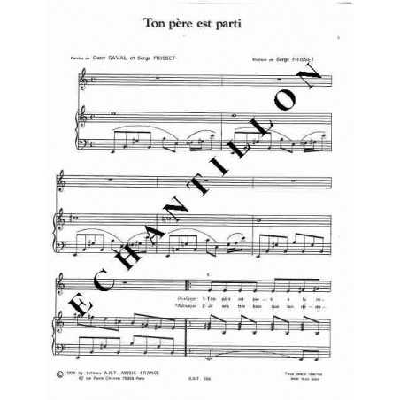 TON PÈRE EST PARTI