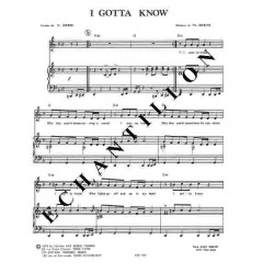 I GOTTA KNOW