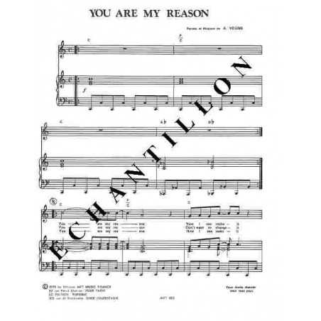 YOU ARE MY REASON