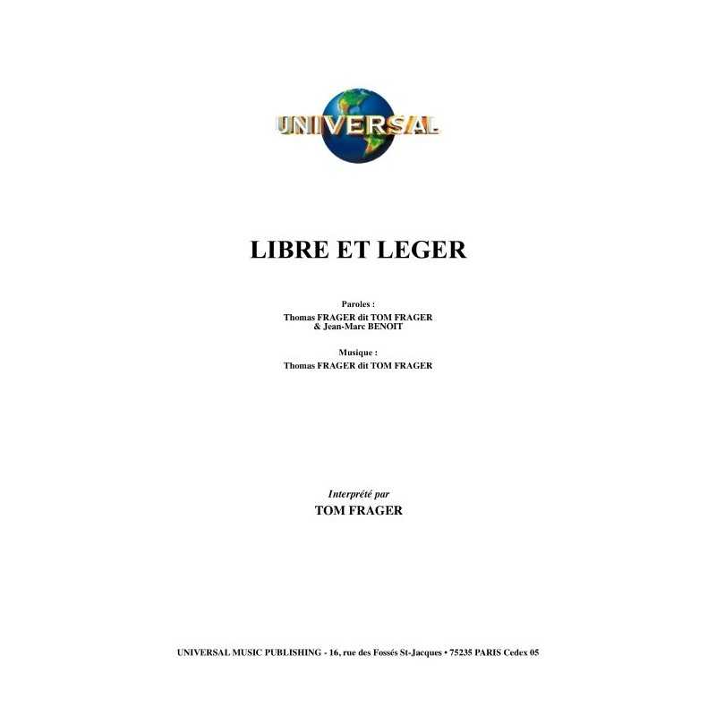 LIBRE ET LÉGER