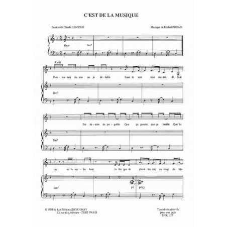 C'EST DE LA MUSIQUE