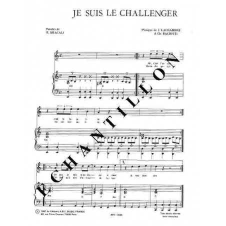 JE SUIS LE CHALLENGER