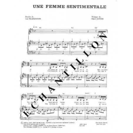 UNE FEMME SENTIMENTALE