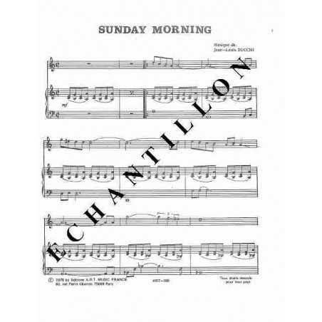 SUNDAY MORNING