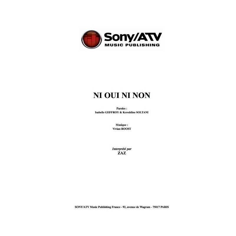 NI OUI NI NON