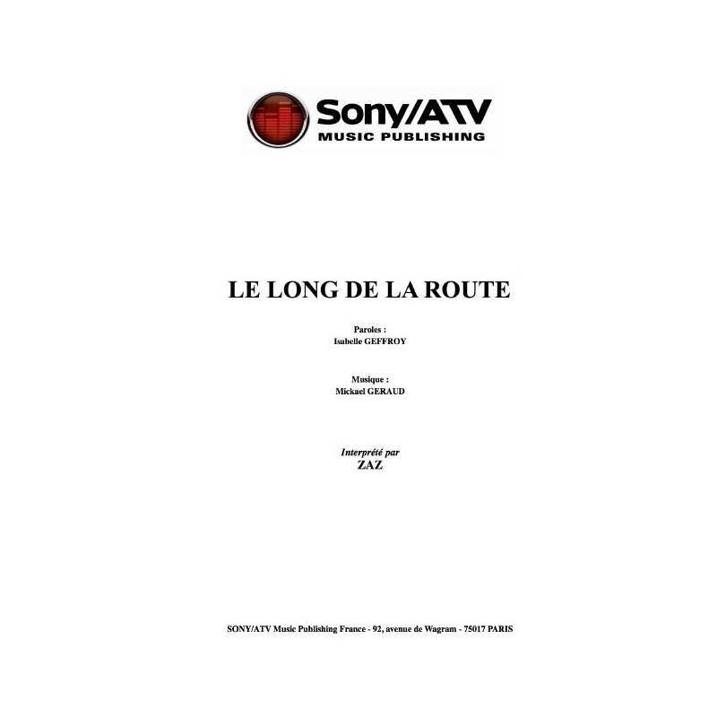 LE LONG DE LA ROUTE