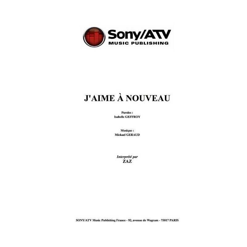 J'AIME A NOUVEAU