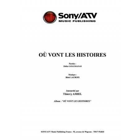 OU VONT LES HISTOIRES