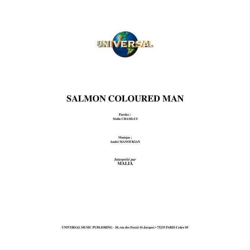 SALMON COLOURED MAN