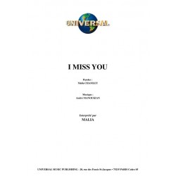I MISS YOU