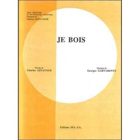 JE BOIS