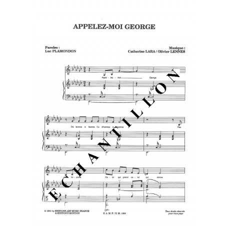 APPELEZ-MOI GEORGE