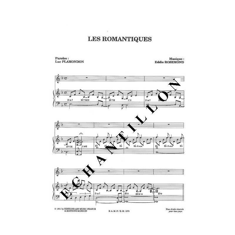 LES ROMANTIQUES