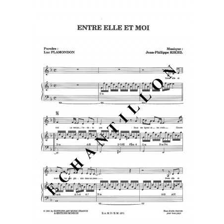 ENTRE ELLE ET MOI