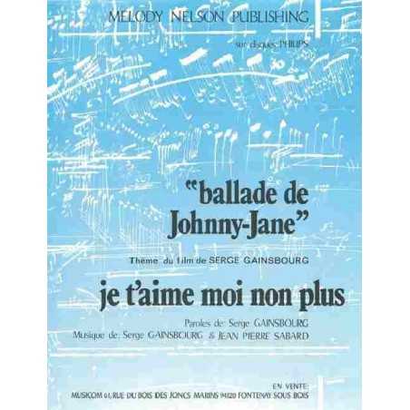 BALLADE DE JOHNNY-JANE