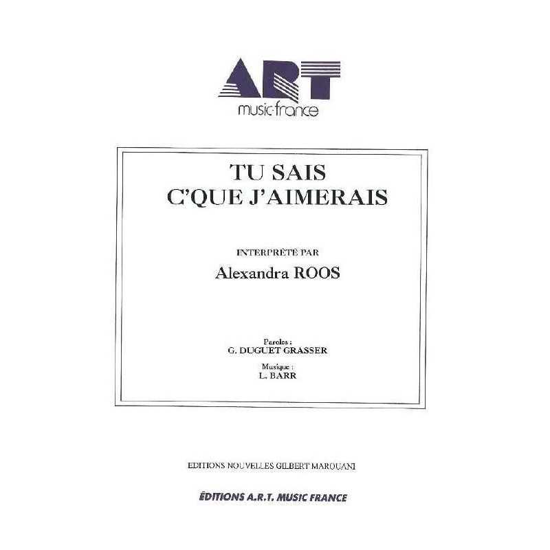 TU SAIS C'QUE J'AIMERAIS