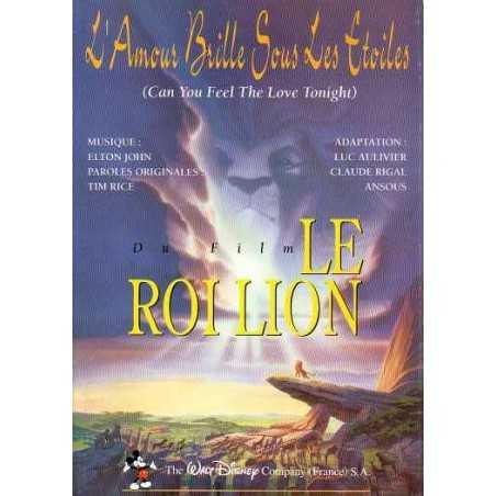 L'AMOUR BRILLE SOUS LES ETOILES (CAN YOU FEEL THE LOVE TONIGHT)