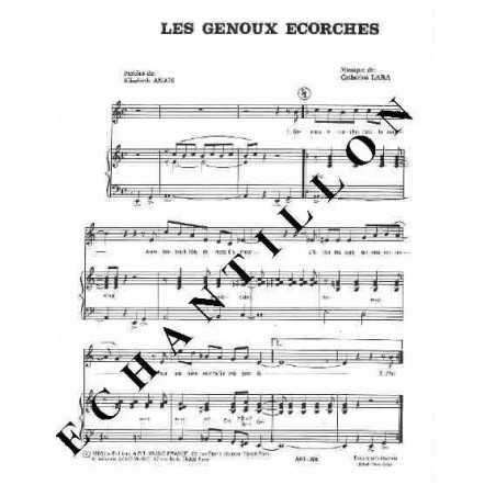 LES GENOUX ECORCHES