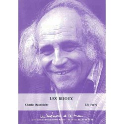 Sheet music LES BIJOUX Léo Ferré