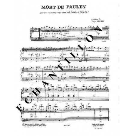 MORT DE PAULEY