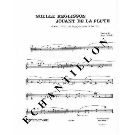 NOËLLE REGLISSON JOUANT DE LA FLUTE