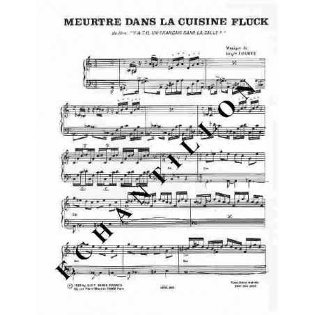 MEURTRE DANS LA CUISINE FLUCK