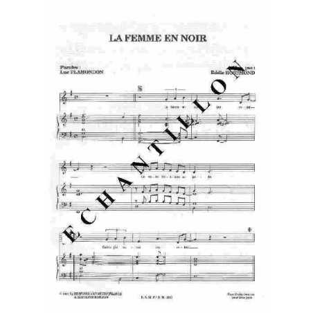 LA FEMME EN NOIR
