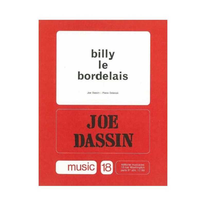 Partition BILLY LE BORDELAIS Joe Dassin