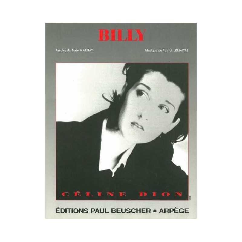 Partition BILLY Céline DION