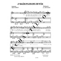 J'SAIS PLUS OÙ JE VIS