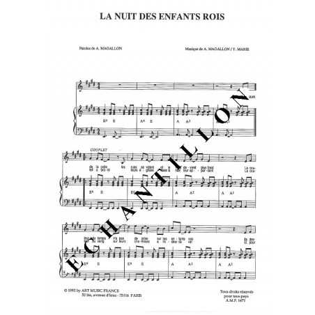 LA NUIT DES ENFANTS ROIS