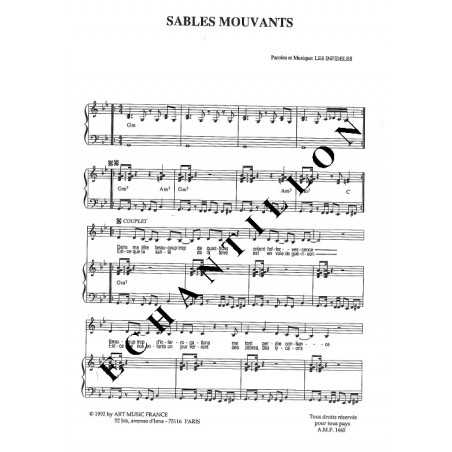 SABLES MOUVANTS