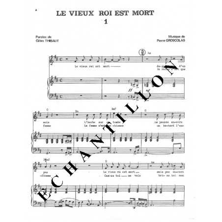 LE VIEUX ROI EST MORT / LE SPECTRE DU ROI / L'ORGIE