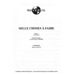 MILLE CHOSES À FAIRE