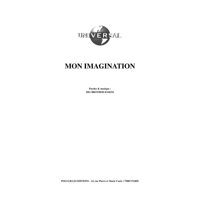 MON IMAGINATION