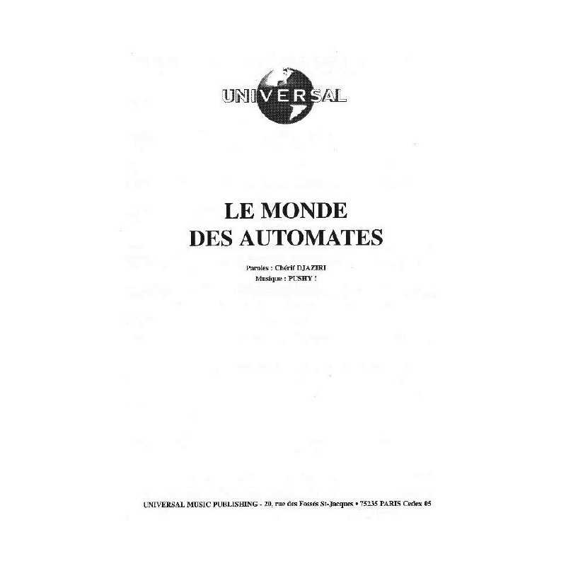 LE MONDE DES AUTOMATES