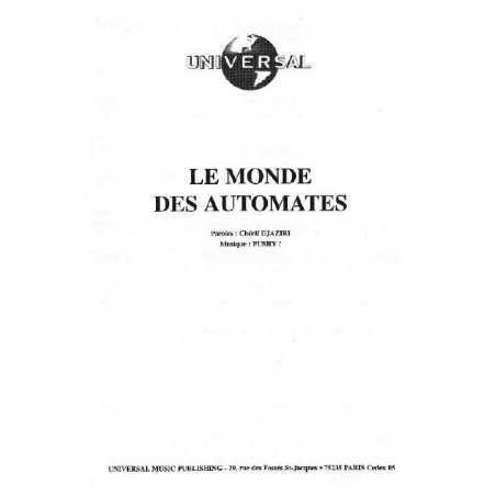 LE MONDE DES AUTOMATES