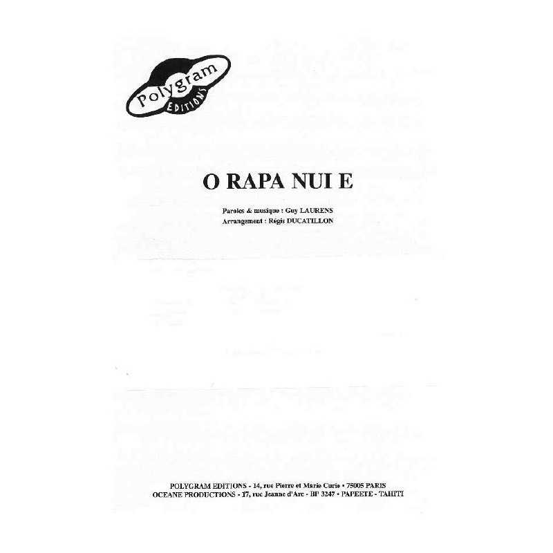 O RAPA NUI E