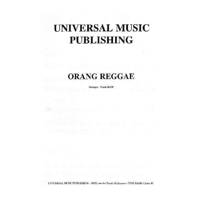 ORANG REGGAE