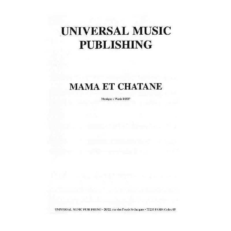 MAMA ET CHATANE