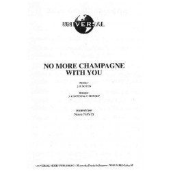 NO MORE CHAMPAGNE WITH YOU