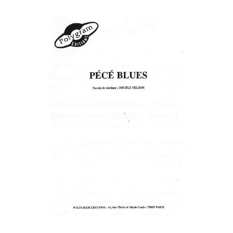 PÉCÉ BLUES