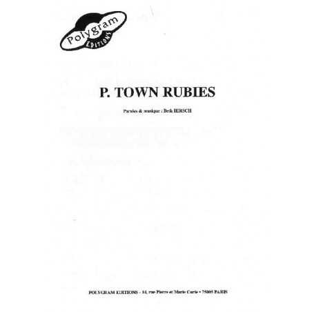 P. TOWN RUBIES