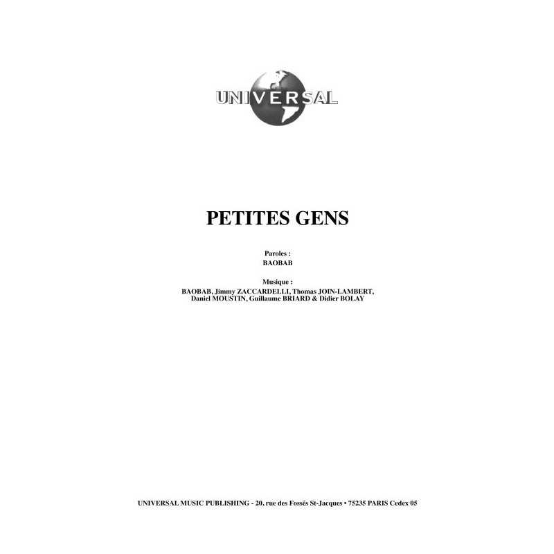 PETITES GENS