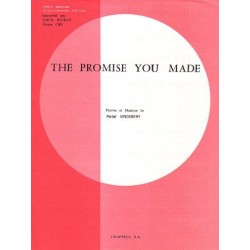 Partition THE PROMISE YOU MADE Cock Robin pdf