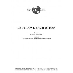 LET'S LOVE EACH OTHER