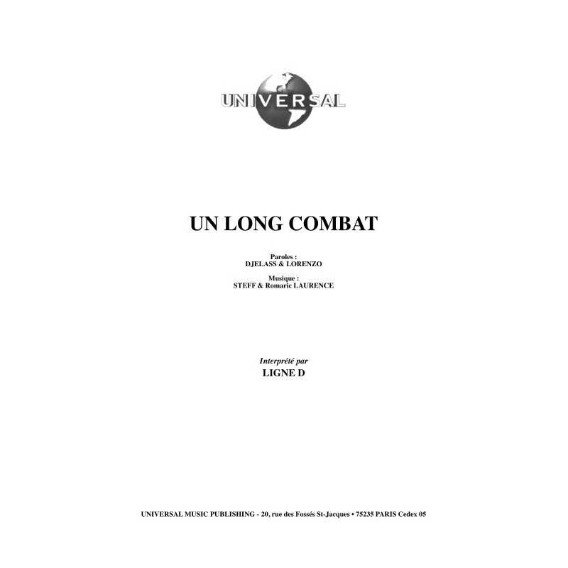 UN LONG COMBAT