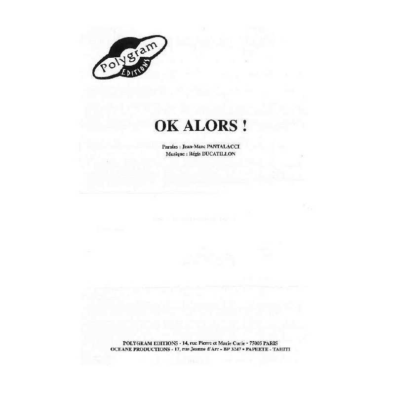 OK ALORS 