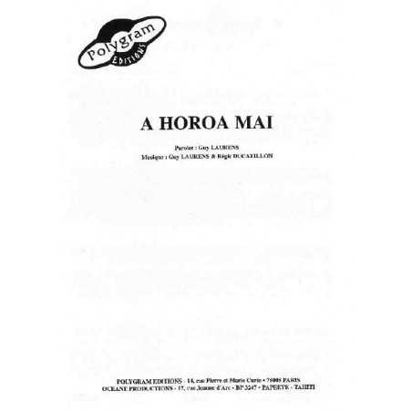 A HOROA MAI